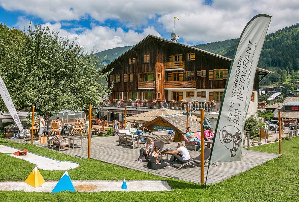 Hotel L'Aubergade Morzine Exterior foto